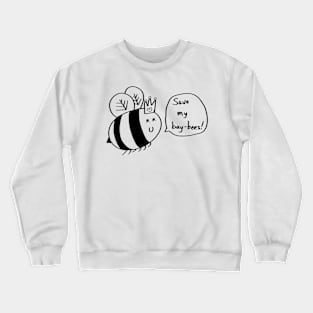 Save the Bees Crewneck Sweatshirt